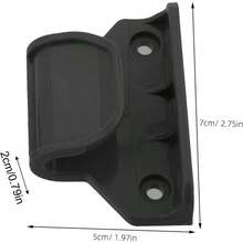 Gate Parts - Dan Stair Barrier Spare Components Gate Extender Safety Extension Kit Doorways Stairs Hardware Fences and Pet Blockers - Negro - Ver 7