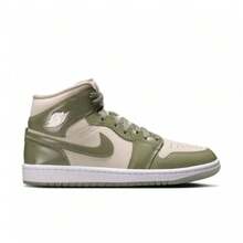 Nike Zapatos deportivos casuales de baloncesto para mujer AJ1 - Verde - Ver 7