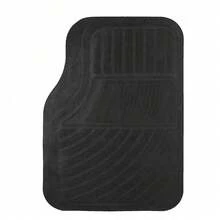 4PC Rubber Light Duty Floor Liner Cursor Black - Universal - Default - View 6