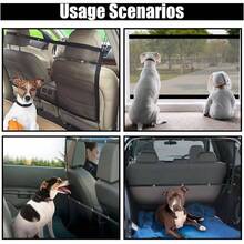 - Red de barrera para coche y perro, malla de malla para asiento trasero para mascotas, malla de  ajustable para la mayora de coches, camiones, SUV 44x 24 pulgadas - 44"*24" - Ver 6