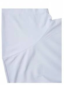 Customized Men's Casual Shirt - Photo/Logo/Text Can Be Printed On The Left Chest And Cuffs, Breathable Summer Short Sleeved, Pure Black, Hand Washed Only Suitable For Family Activities, Father's Day, Valentine's Day Gifts, Personalized Gift Shirt, Durable - White - View 10
