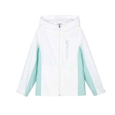 Skechers Boys' Comfortable Sports Woven Hooded Jacket