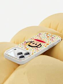 Ốp lưng điện thoại silicon lỏng chính hãng Paul Frank, chống sốc toàn thân, bảo vệ camera, họa tiết mặt khỉ và hoa trái tim, thiết kế mới, tương thích với iPhone 13/14/15/16/17 Pro Max - Nhiều màu - Xem 2