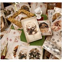 Bộ bài tây giấy màu xanh dương hiệu Alice cổ điển, kiểu dáng retro, thích hợp cho gia đình, bạn bè tụ họp, tiệc tùng và các trò chơi tương tác. - Nhiều màu - Xem 4