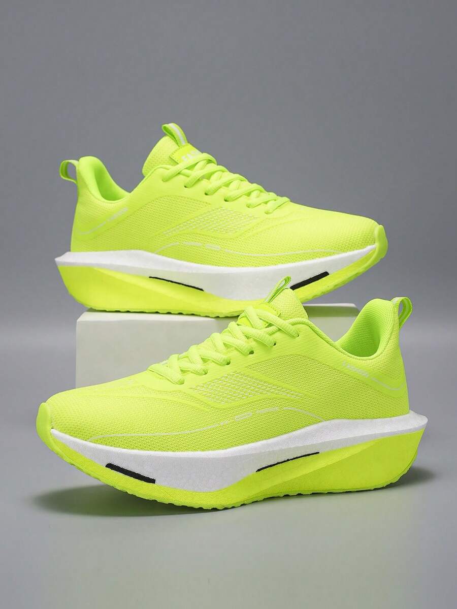 Men's Ultra-Light Thick Sole Professional Running Shoes, Sports Casual Shoes, Fashionable Outdoor Shoes