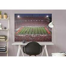 Fathead Ohio State Buckeyes – Ohio Script Stadium Mural– calcomanía de Pared extraíble, Oficial, Multicolor, Gigante – 61-62556(default) - Multicolor - Ver 1
