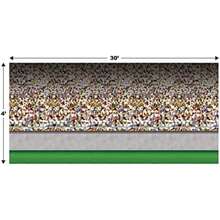 Beistle 52096 Backdrop, 4-Feet by 30-Feet, Multicolored(Deportes Estadio de cubierta inferior) - Multicolor - Ver 4