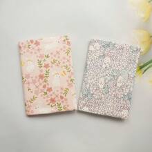 1个A5/A6兔子图案笔记本电脑保护套，计划本保护套，杂志保护套，办公文具保护套，返校季 - 彩色 - 查看 5