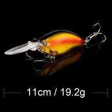 QXO 11 cm 19 g gute Angelköder Jig Köder Minnow für Meeres-Wobbler Köder Pellet Oktopus Jigging Gelenk Streamer Spinner Köder - Verschiedenfarbig - Übersicht 5