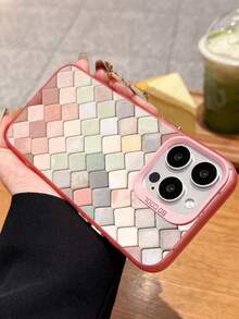 1个圣诞雪人设计时尚粉色手机壳，提供全方位防摔防刮保护，适合日常使用和旅行，兼容 XR/11 Pro Max/7P/8P/12 Pro/12 Pro Max/13 Pro/13 Pro Max/14 Pro/14 Pro Max/15 Pro/15 Pro Max/14/15 Plus/16E/16 Pro/16 Pro Max/SMART8，Galaxy A55/A15/S23/S24/S25 Ultra。 - 粉色 - 查看 2