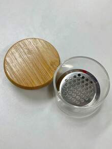 带盖玻璃罐，水晶杯，加厚型卸甲油清洗刷工具杯（带过滤网），UV凝胶美甲刷卸甲油杯 - 無色 - 查看 6