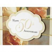 ml Hallmark Tarjeta de 50 aniversario rosas10101 - Rosas - Ver 5