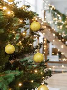 50pcs S-Shaped Metal Wire Hooks For Christmas Ornament Pendant, Christmas Tree Ball Hanging Hooks, Home New Year Party Decor Wholesale, Mini Christmas Decor Hooks, Multifunctional S-Hooks, Christmas Garland - Gold - View 7