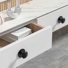 2 pezzi/4 pezzi Maniglie per cassetti in acciaio inossidabile senza foratura, maniglie per porte scorrevoli di cucina, maniglie per porte in vetro, maniglie per armadi con ganci adesivi per pareti - Multicolore - Visualizzare 3