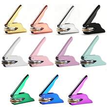 1 PC Personalized Book Stamp, From The Library Of Simple, Bookish Library Accessories, Teacher Book Press, Home Libraries, Ex Libris Embosser - Multicolor - View 5