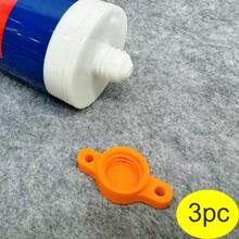 3个玻璃胶密封盖，防止开口管快速干涸，防滴漏填缝枪密封盖，硅胶密封胶盖，密封胶密封盖，硅胶密封胶喷嘴疏通工具，硅胶密封胶枪配件，适用于家居维修、浴室防水，男士工具，水管工必备工具 - 彩色 - 查看 9