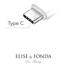 TP229 Tipo - C Puerto de carga vidrio Antipolvo Pequeo Telfono Celular Charm para/ Telfonos Android Plata approx. 2.5 - inicial - Ver 6