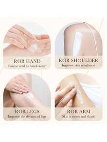 Crema de Arroz Aclara Piel Quita Manchas Hidrata Cuerpo Blanqueadora Body Arroz LOCION Extracto Arroz - Blanco - Ver 7