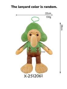 Brand New Italian BRAINROT Plush Toys: Anime Animal Emoticon Plush Toys, Styles Include: Ballerina Capuchin, Dong Dong Sahul, Lili Lilalira, Ideal For Children's Birthdays, Fun Toys, And Christmas Gifts. - Multicolor - View 14