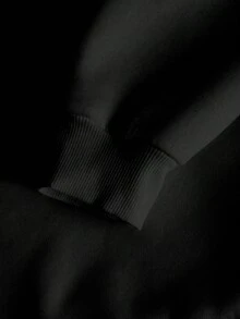 咖啡之后，生活才开始 女士运动上衣 女士宽松肩部运动上衣 修身超大款运动上衣 加厚冬季面料 女士打底抽绳连帽卫衣 宽松休闲运动上衣 多功能街头服饰户外外套 适合寒冷天气的长袖上衣 女士街头运动上衣 女装 - 黑色 - 查看 5