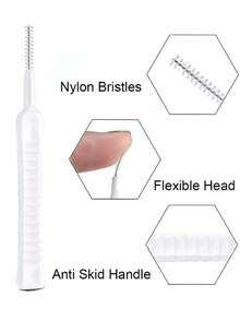 50PCS/20PCS/10pcs Mini Cleaning Brushes For Holes And Gaps Electronic Cleaning Soft Brush Bathroom Anti-Clogging Micro Nylon Washing Brushes Phone Hole Pore Gap Toilet Household Cleaning Tool For Shower Head Phone Keyboard PC Laptop,5PCS Cleaning Brushes - Multicolor - View 8