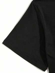 Godzillas Ukiyo-E T-Shirt: Japanese Wave Art, Retro Kaiju Graphic Tee - 黑4 - 查看 5