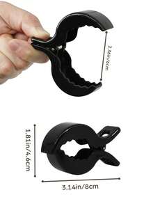 1PC Universal 2-In-1 Stroller Cup & Phone Holder With Stroller Clamp Set, Stroller Rotating Hook Set, Multi-Use For Stroller, Bike, Wheelchair, Walker With Secure Anti-Slip Grip - Multicolor - View 4