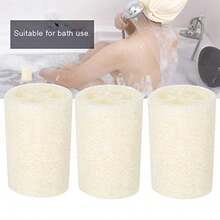 Semme Esponja Loofah Baño Loofah Loofah Ducha de baño Exfoliante Esponja Cocina Limpia Fregadora 3in-6pcs - 6 piezas - Ver 3