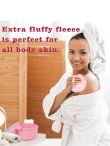 1/2 bông phấn phủ cỡ lớn và dày, mềm mại, không thấm hút, thân thiện với da, phù hợp với mọi loại da, quà tặng, đồ dùng du lịch, đồ giá rẻ, vật dụng cần thiết khi đi du lịch - Nhiều màu - Xem 3