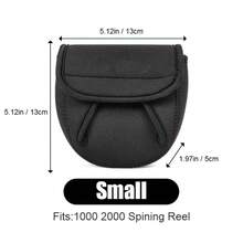 S/M/L Spinning Fishing Reel Cover Neoprene Wheel Protective Case Waterproof Reel Bag Storage Water Drop Wheel Package Outdoor - Multicolor - View 12