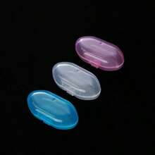 1pc/3pcs Pet Soft Bristle Finger Toothbrush, Suitable For Cats & Dogs, Dog Teeth Cleaning Tool, With Storage Box, Finger Sleeve Diameter 2cm - Multicolor - View 12