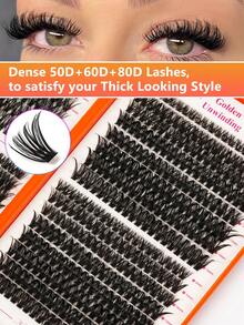 Bộ dụng cụ nối mi tự làm 640 món (50D+60D+80D) - Bao gồm mi giả, keo dán, nước tẩy trang, nhíp, dễ sử dụng cho cả chuyên gia và người mới bắt đầu, tiện lợi cho việc sử dụng tại nhà. Bộ dụng cụ khởi đầu nối mi: Bao gồm mi giả, keo dán, nước tẩy trang và các dụng cụ, cho phép bạn dễ dàng tạo hiệu ứng mi chuyên nghiệp tại nhà. - Nhiều màu - Xem 2