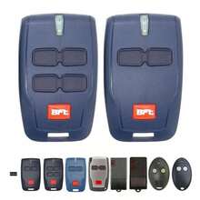 Transmisor inalámbrico de 2/4 botones con código de desplazamiento de 433 MHz para abrir puertas de garaje de forma inalámbrica - Azul Marino - Ver 4