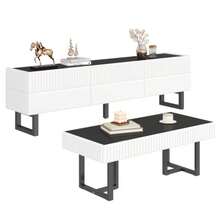 Television Stands & Entertainment Centers - White - View 5