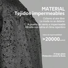 Impermeab Reflectantes para Motocicls y Bicicls Conuntos De Impermeab Con Fundas De Zapatos Impermeable para a Motociclista - Negroyverde - Ver 7
