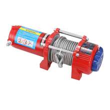 Winch Eléctrico Todoterreno Cable 4500 Lbs Remolque Utilitaro , Kit de cabrestante eléctrico de 12 V y 4500 libras Con Cuerda Acero Inoxidable, cabrestante impermeable IP68 todoterreno para camión, SUV - Multicolor - Ver 7