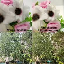 Filtro polarizador circular CPL de clip de 2 mm, filtro polarizador circular delgado para teléfono inteligente, mejora la saturación del color, reduce el reflejo, portátil y desmontable, adecuado para todos los teléfonos inteligentes compatibles con y Android para vacaciones de invierno, viajes, fotografía creativa, contenido para redes sociales, vlogging, viajes, transmisión en vivo, grabación de video, contenido de influencers, accesorios para teléfonos, lentes de cámara de teléfono, accesorios de fotografía - Negro - Ver 7