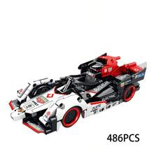 492pcs Creative Building Blocks Toy, Micro Supercar Assembly Model, Adult Stress Relief Handmade Gift - Car Model Building Blocks - View 9