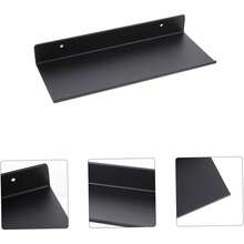 Estante de Aluminio para Baño Sin Taladro Repisa Flotante para Cuarto de Lavado Organizador Colgante Resistente y Antióxido Soporte para Toallas y Artículos Pequeños - 1 - Ver 9