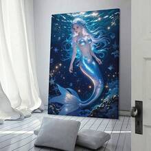 Under Moonlight Canvas Wall Art Poster Print Bedroom xinch(xcm)cuadros decorativos para sala,poster,con marco,posters,cuadros para la pared ,marcos para cuadros,cuadro,virgen de guadalupe,salas - transparente - Ver 7