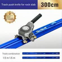 Manual Tile Cutter, For Large Format Ceramic Porcelain Tiles, Professional Porcelain Slab Cutting Machine With Double Rails Design Table Tile Cutter Hand Tools - Blue - View 3