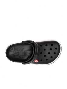 Crocs Crocband 运动鞋 吸汗透气保暖多功能纯色弹性好易洗速干运动户外跑步日常上学男女成人黑色 11016-001 - 黑色 - 查看 3