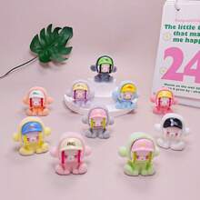 New Cartoon Flocked SP Girl DIY Jewelry Accessories Car Decor Keychain Pendant Ornament, Wholesale Cute Trinkets - Multicolor - View 7