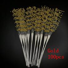 3mm Mini White Pearl Beads Spray, EORTA Handmade Floral Pearl Garland, Suitable For DIY Floral Bouquet Decor, Home Party, Wedding, Christmas Wreath, Tabletop Floral Arrangement