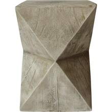 Cistopher Knight Home Lux - Mesa Auxiliar de hormigón para Exteriores Color Gris Claro - Luxgrisclaro - Ver 4