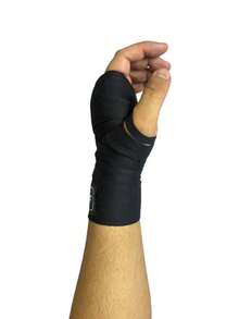 Hand Wraps, Forearm Guards - Black - View 5