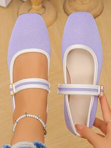 Light Purple Fine-grained Fabric