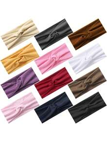 1条日式黑色弹力发带，适合跑步、运动、徒步、休闲佩戴，男士配饰，足球发饰，棒球配饰，男士头带