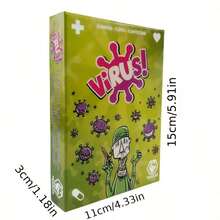 "Virus!" - Trò chơi thẻ bài dành cho người lớn, mang tính chiến lược, hợp tác/cạnh tranh, lấy chủ đề y tế về phòng thủ trước virus, lý tưởng cho các buổi tối chơi game, tụ họp nhóm, quản lý tài nguyên chiến thuật và giải trí cạnh tranh thông thường. - Nhiều màu - Xem 6