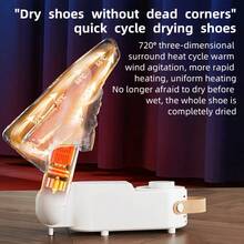 ISRBV Work Boot Dryer, Boot Warmer,Boot Dryer For Work Boots,Telescopic Shoe Dryer With Smart Timer, Shoe Dryer And Deodorizer, Auto Off Timer, Folding Design And Smart Panel - White - View 10